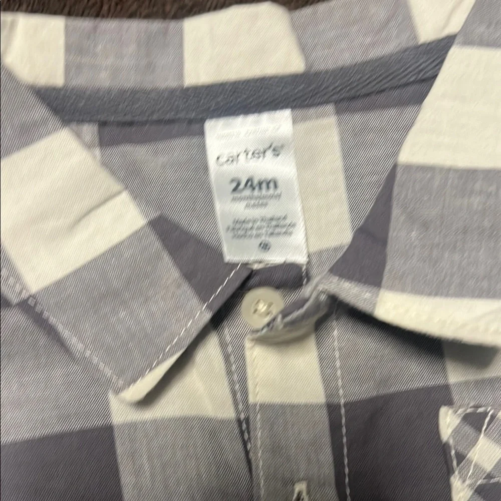 Carter's Baby Plaid Shirt